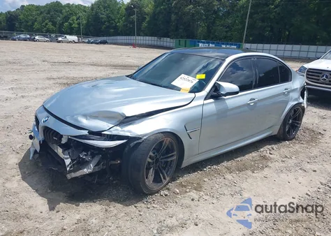 2018 BMW M3 Cs from USA, damaged, VIN WBS8M9C59J5J78666